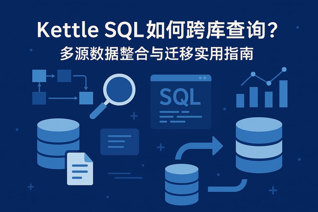 kettle sql如何跨库查询？多源数据整合与迁移实用指南